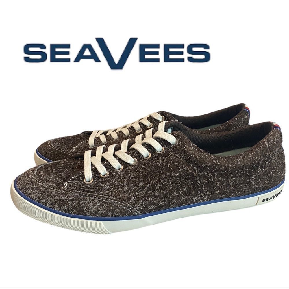 NEW SeaVees Westwood Dark Coffee Suede Men's Shoes Sneakers 11.5